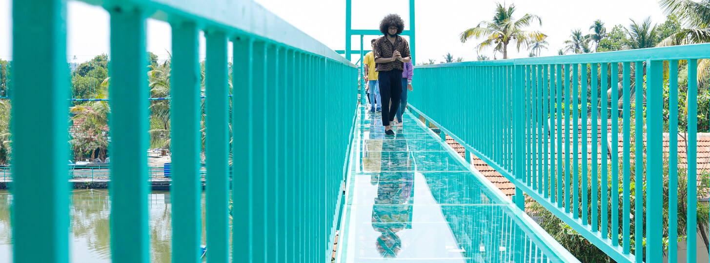 Glass Bridge in cherai