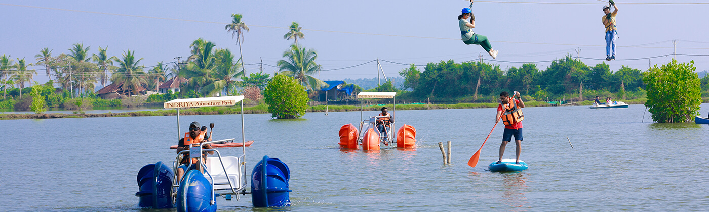 adventure water sports in Cherai kuzhuppilly