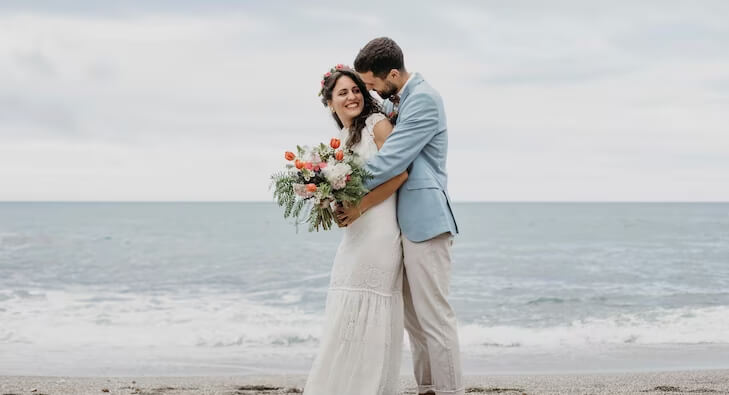 Beach Wedding in Cherai, Kerala